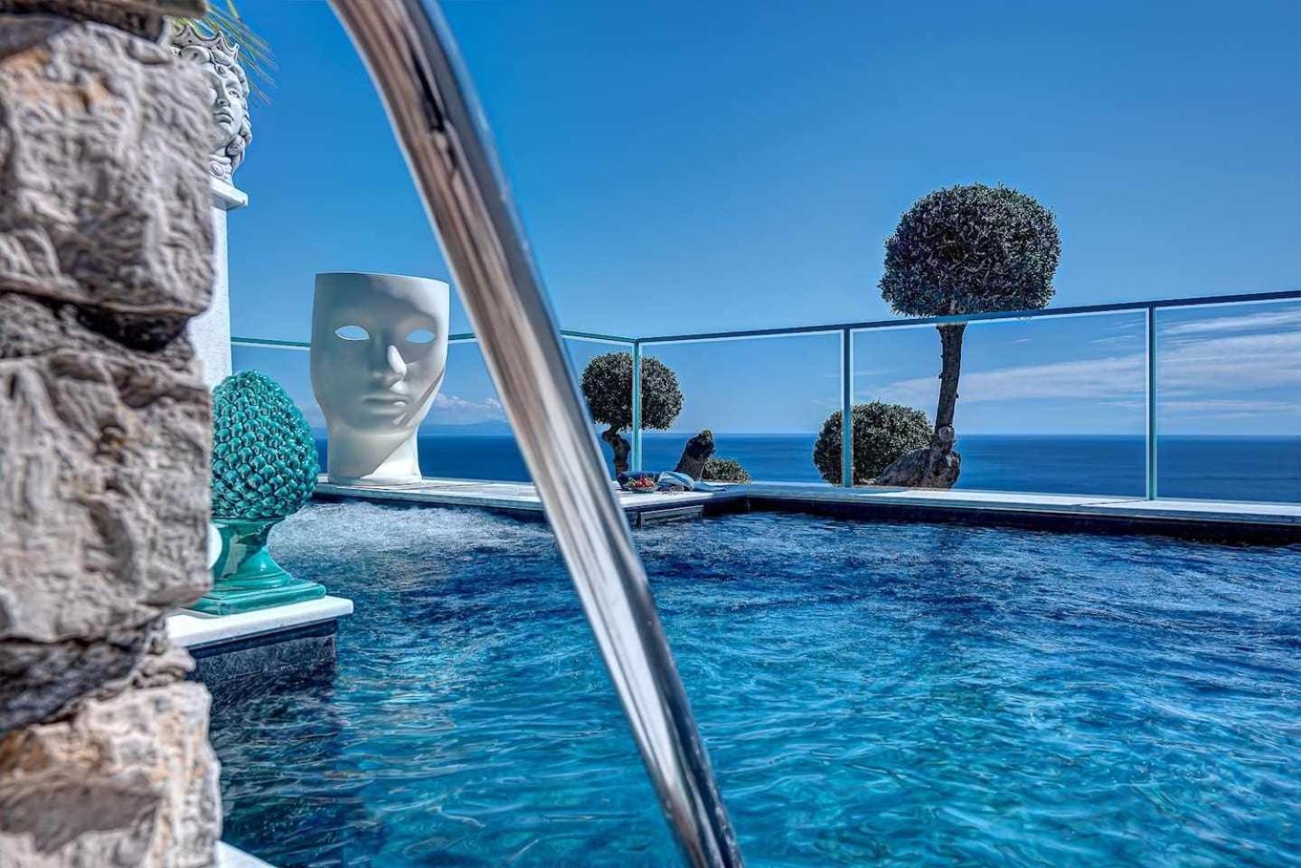 Villa Islamorada Pool And Sea View Massa Lubrense Exteriör bild