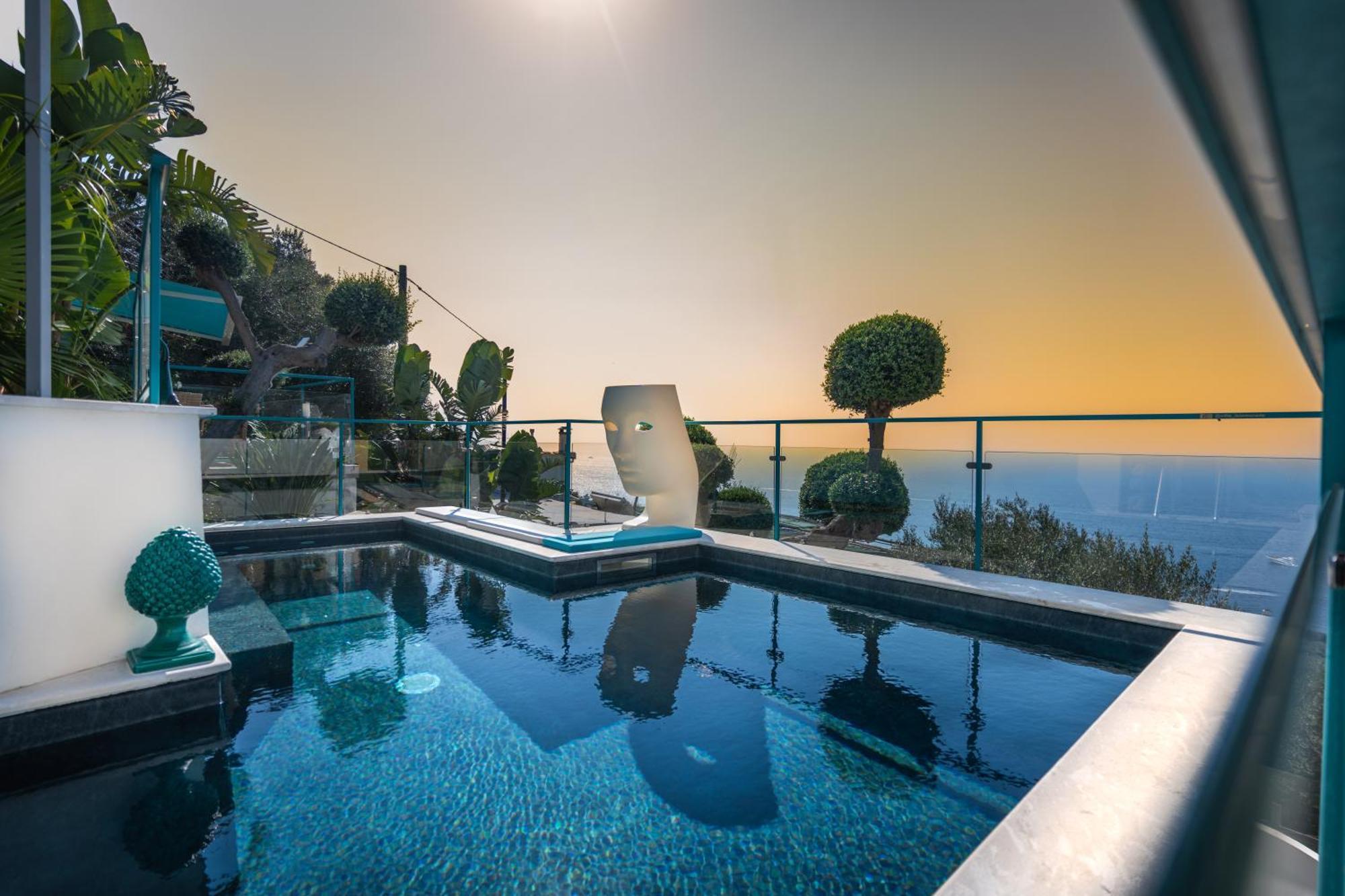 Villa Islamorada Pool And Sea View Massa Lubrense Exteriör bild